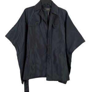 BCBG Paris Women’s‎ Waist Belted Snap Cape Jacket Size 2